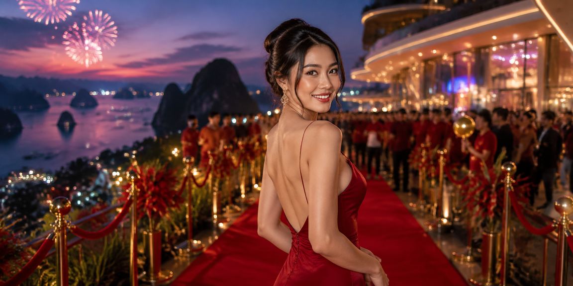 Người dùng tại Hạ Long tham gia sự kiện lễ Tết trực tuyến và kiểm tra thông tin thanh toán